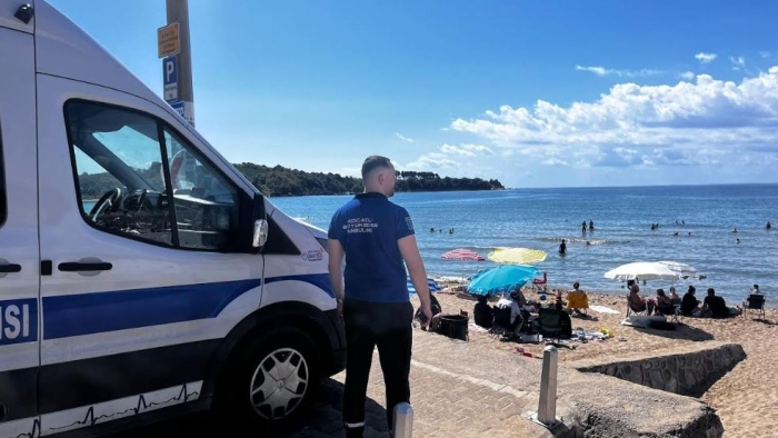 Nakil Ambulans sahillerdeki nöbetini tamamladı